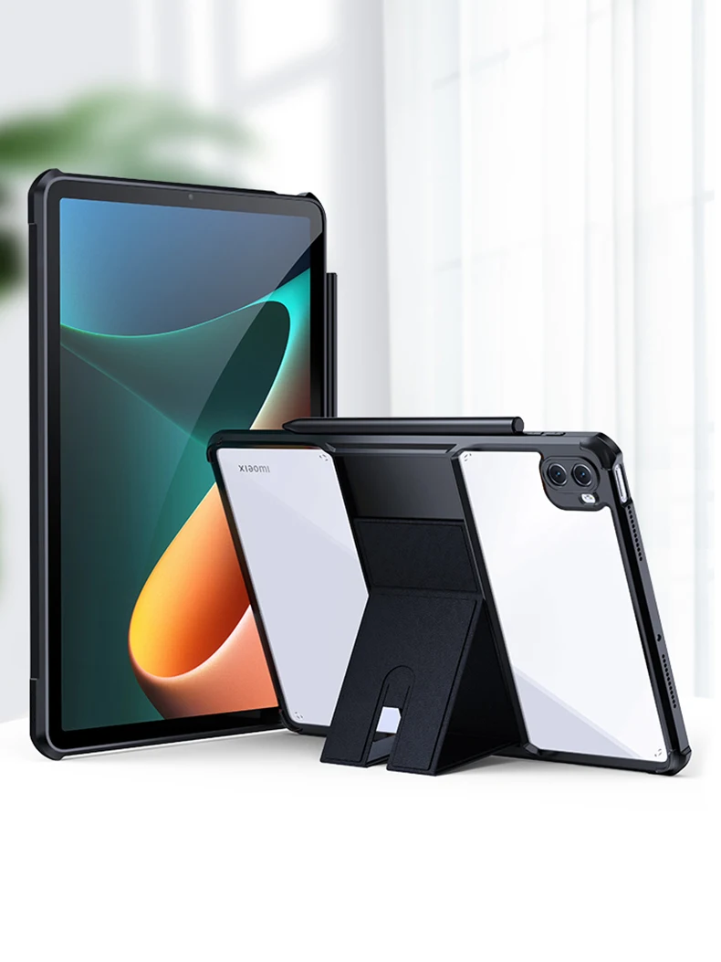para xiaomi mi almofada xundd airbags tablet invisível suporte lente proteção completa caso para xiaomi almofada