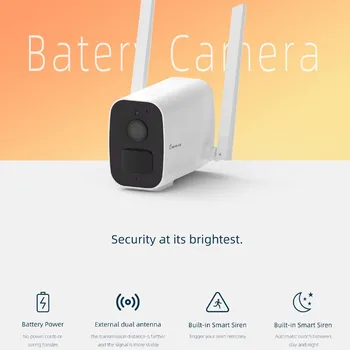 

Keeper L18 Wi-Fi камера с аккумулятором HD 1080P IR ночного видения внешняя дверь CCTV камера безопасности 2-сторонняя Водонепро