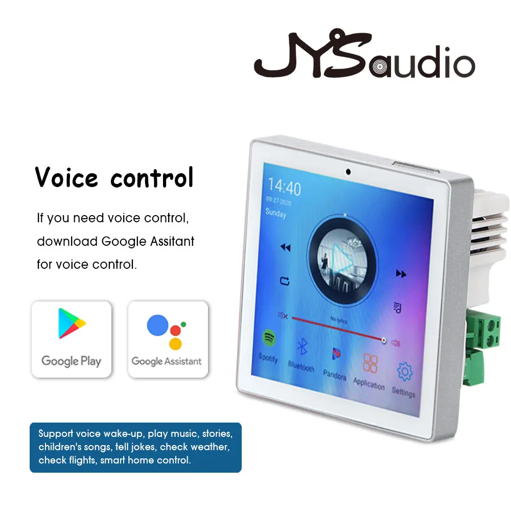 Wi Fi настенный усилитель домашний фон Muisc система хост с Bluetooth USB TF FM радио Функция
