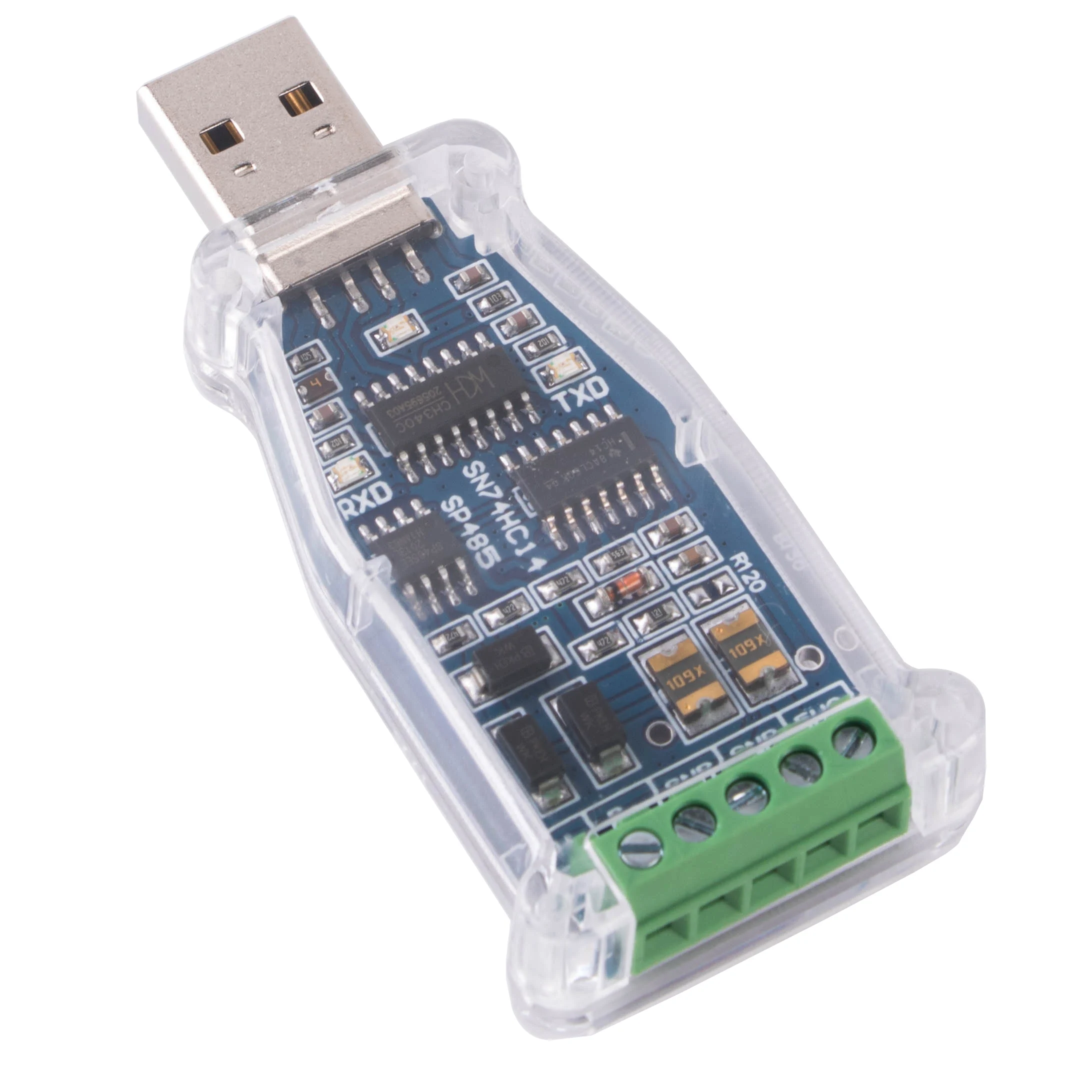 

Плата связи CH340C с USB на RS485 высокоскоростной последовательный адаптер 921600 Bps