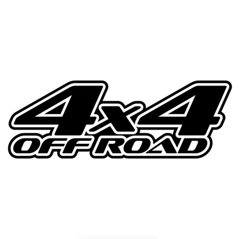 

Personality 4x4 Off Road Auto Car Stickers Accessories Motorcycle Cover Scratches Waterproof PVC 14cm *5cm