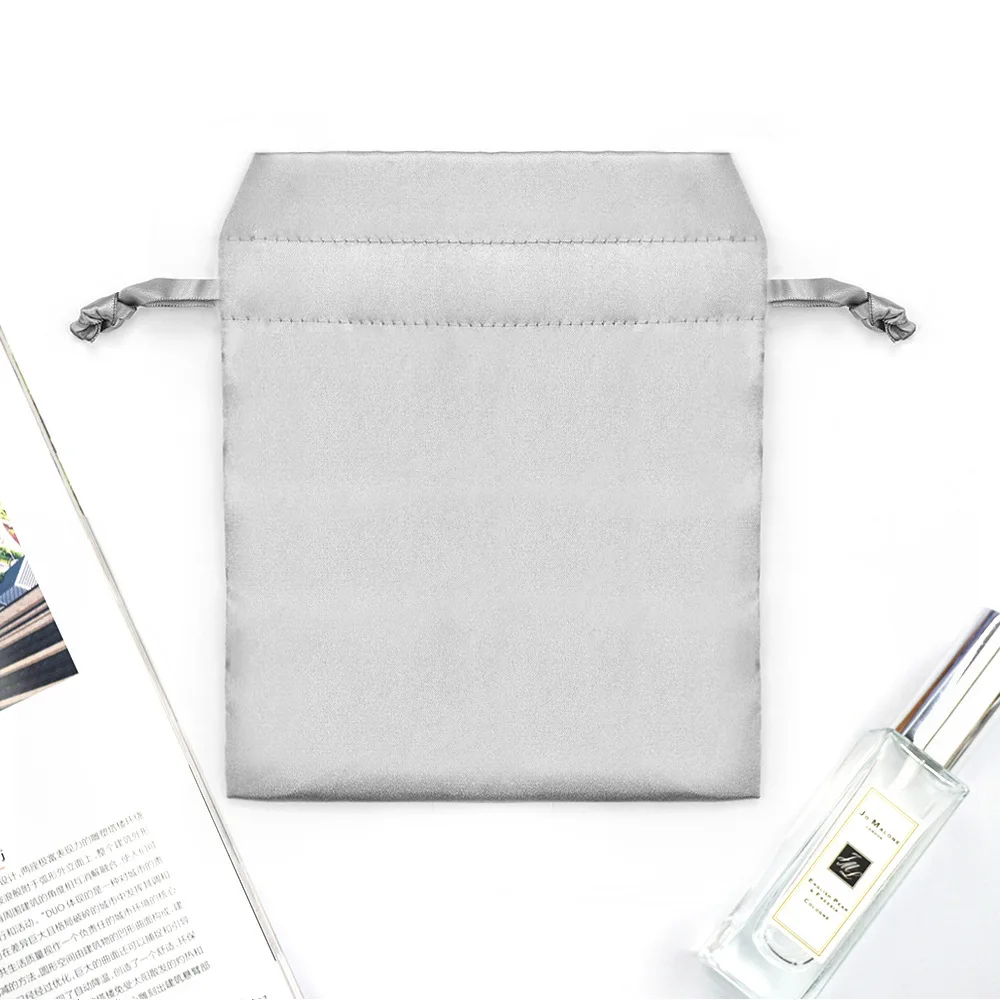 Grey Bag Гладкая ИМИТИРОВАННАЯ шелковая маска для сна для век переносная дорожная повязка на глаза отдых, сон повязка на глаза Ночная спальный патч от храпа - Цвет: Grey Bag