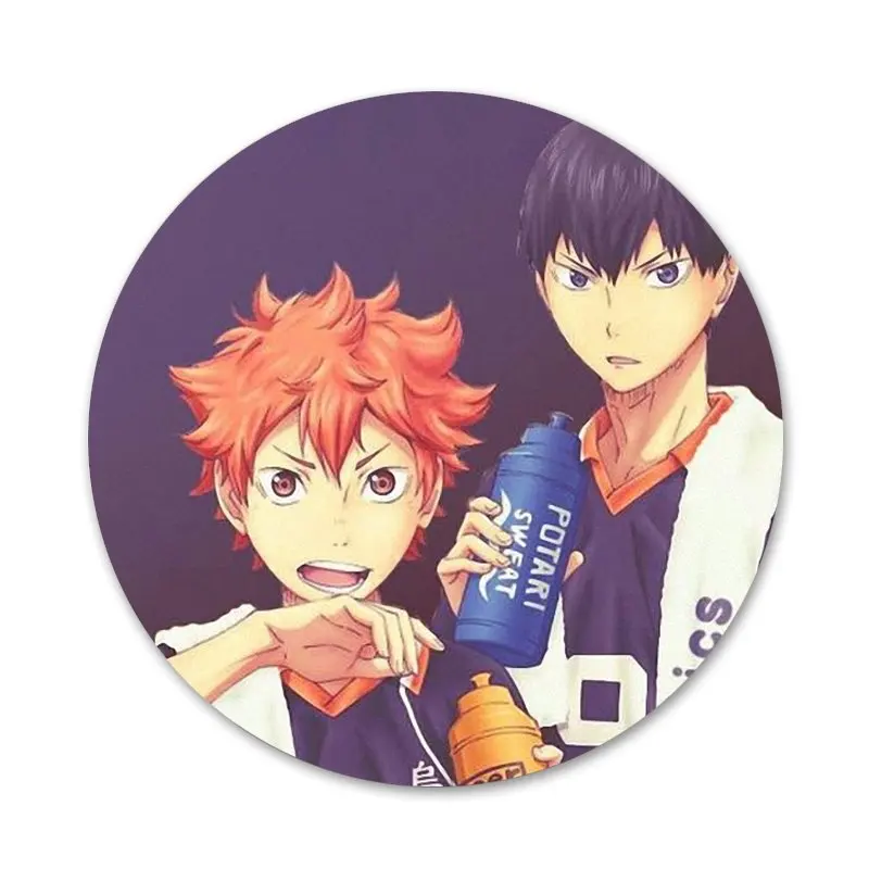 Anime Haikyuu Personagem Pino Tobio Kageyama Voleibol Meninos Esmalte Pinos  Para Mochila Roupas Lembrança Lapela Distintivo Jóias Presente - Broches -  AliExpress