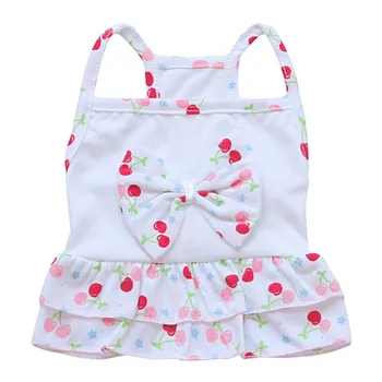 

Summer Bow Dog Clothes for Small Dogs Pet Clothing Puppy Skirts Tulle Cat Dresses Yorkies Chihuahua Clothes TY 1