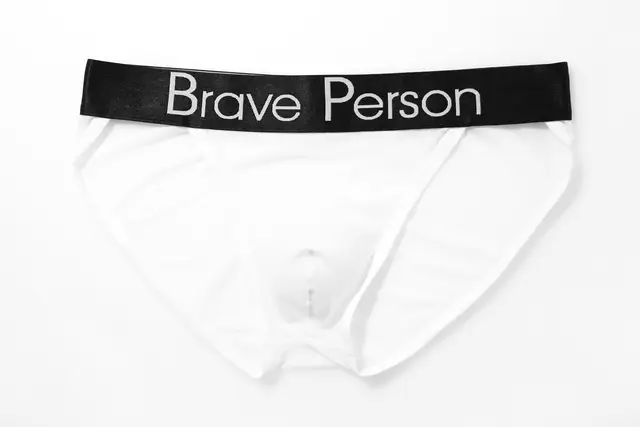 Brave Person China Brand Men Underwear Editorial Photography