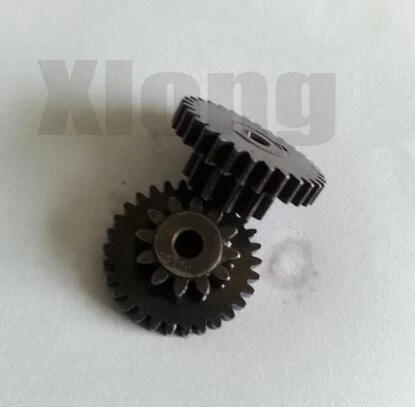 

2PCS 0.8 0.6 Modulus Gear 12 Teeth -30 Teeth Double Steel Gear High Strength