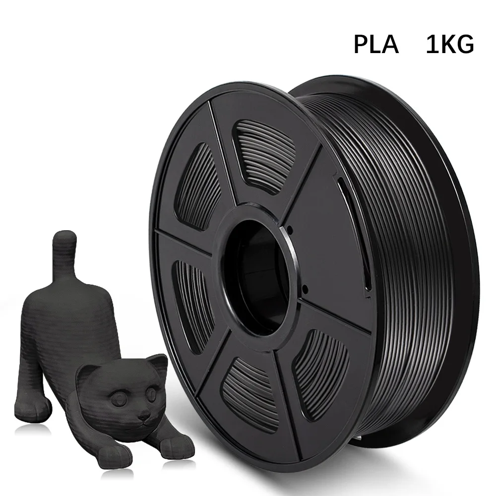 AW 3D Printer Filament PLA 1kg 1.75mm Diameter Tolerance +/-0.02mm Muti-Color 100% No Bubble Eco-friendly Printing Material