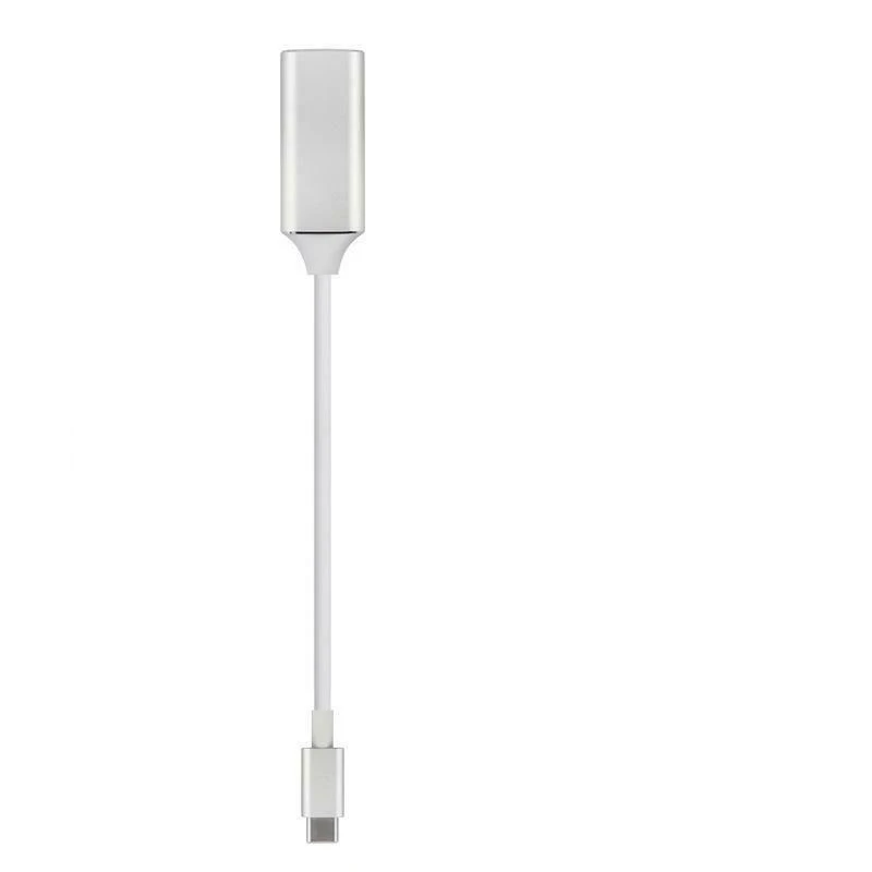 Тип-c к HDMI адаптер высокого разрешения тип-c к HDMI конвертер алюминиевый сплав Plug Play конвертер адаптер для huawei