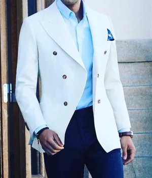 

Men's Suit Formal Slim Fit Wedding Suits For Men Groom 2 Piece Jacket Pants Fatos De Casamento Para Homens Party Blazer Custom