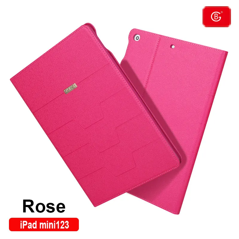 iPad mini123 Оригинальные Роскошные для нового iPad Pro 11 9,7 10,5 дюймов mini 1234 Air 2 3 tablet противоударные Полные Защитные Чехлы С Откидывающейся Крышкой - Цвет: iPad mini123