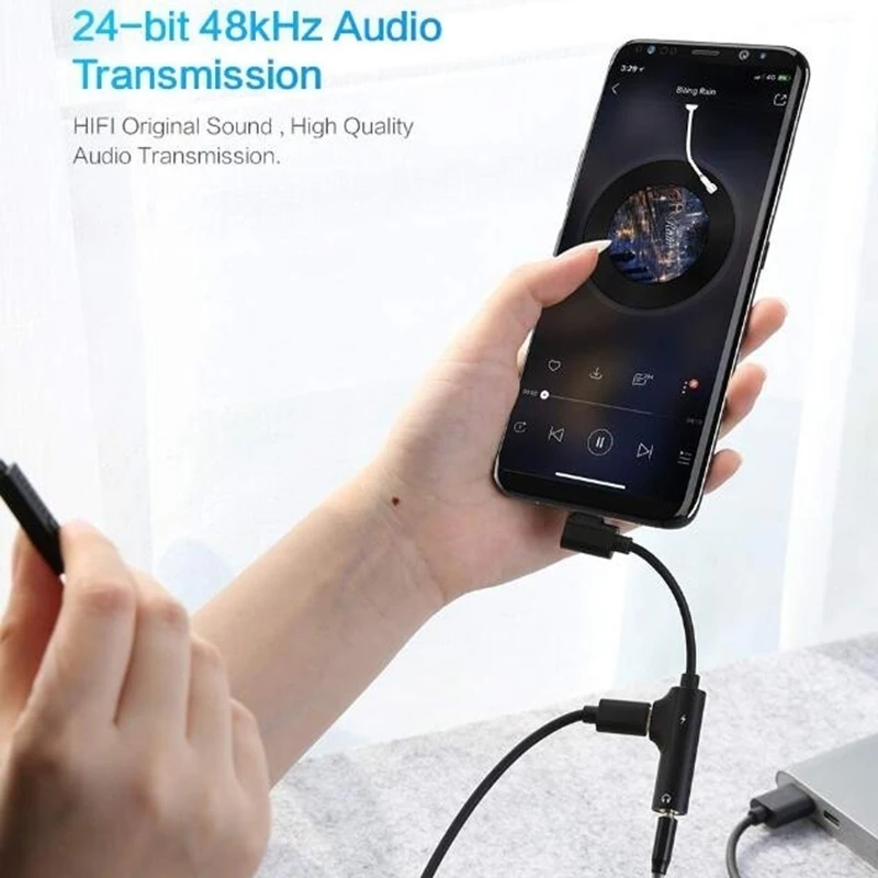 2 в 1 разветвитель для наушников для iPhone 11 Pro адаптер для iPhone XS MAX XR X 8 Plus зарядка 3,5 мм разъем вспомогательный конвертер Adaptador