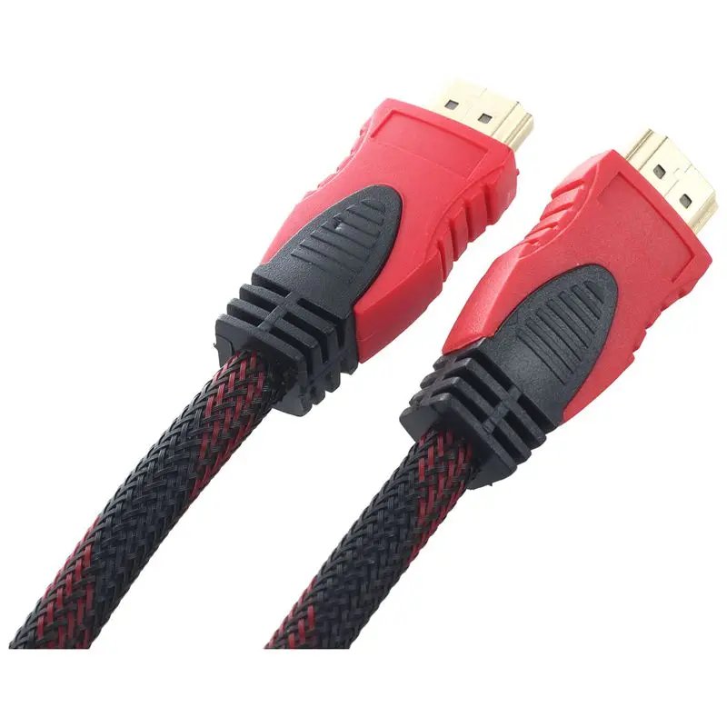 Черный Красный 1,5 м 19 Pin папа-папа HDMI PC HDTV удлинитель