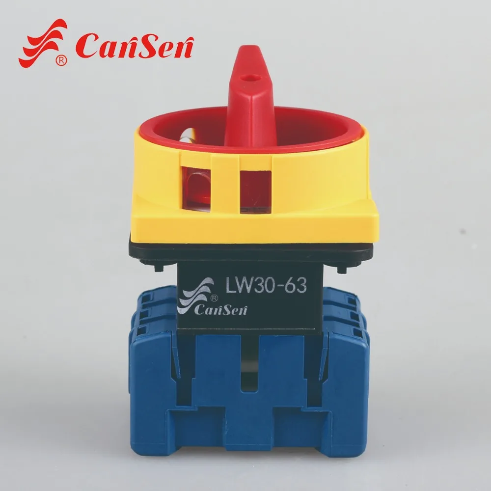 CANSEN KG64 LW30-63 Ith 63A разъединитель переключатель изолирующий переключатель техническое обслуживание переключатель 3 P 3-полюсная Функция включения-выключения