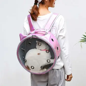 

Pet Dog Cat Astronaut Backpack Space Capsule Outdoor Breathable Carrier Bag for Travel Hiking Walking