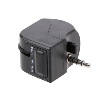 

3.5mm Jack Headset Adapter With Mic Volume Control For PlayStation 4 PS4 H55F