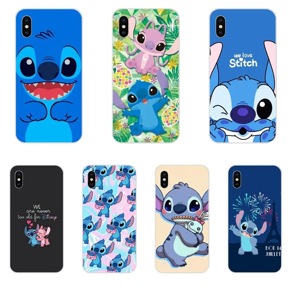 

Cute Cartoon Stitch Soft TPU Fashion Case For Galaxy J1 J2 J3 J330 J4 J5 J6 J7 J730 J8 2015 2016 2017 2018 mini Pro