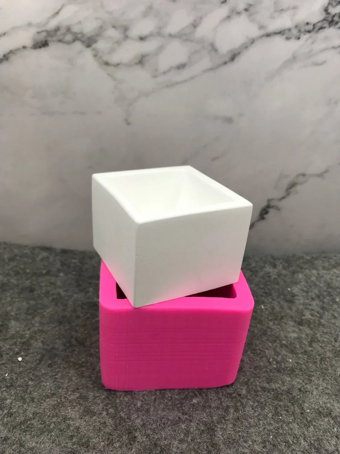 Квадратное растение суккулент цветочный горшок DIY силиконовая форма гипсовые бетонные растения форма для горшка изделия из смолы Арома украшение из штукатурки
