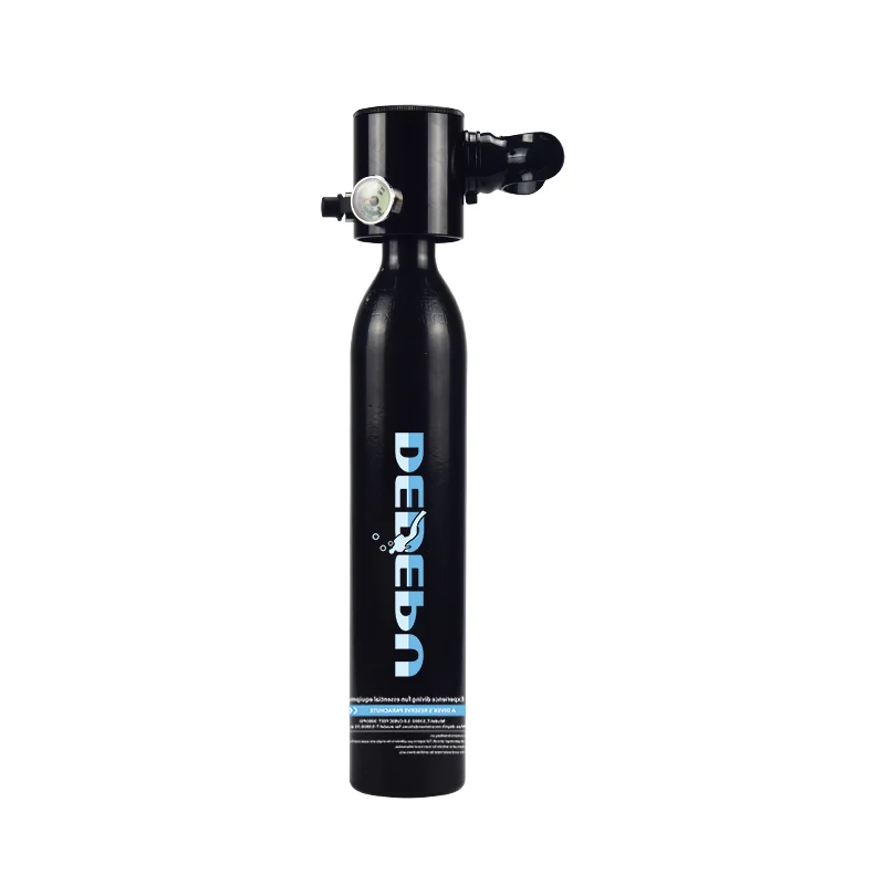 DEDEPU 0.5L кислородный баллон для дайвинга, воздушный резервуар для дайвинга, регулятор для дайвинга, респиратор с манометром, дыхательное оборудование для подводного плавания