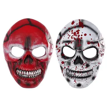 

Halloween Scary Mask Day of the Dead Soft Mask Cosplay Props Costume for Adults