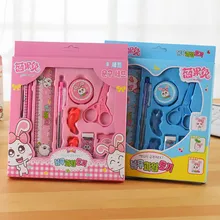 Ensemble de papeterie créative pour élèves, joli cadeau pour enfants, fournitures scolaires, jouets d'apprentissage