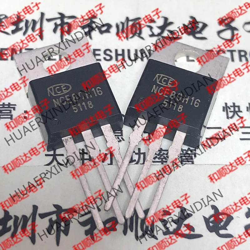 5 шт., новые оригинальные кнопки NCE80H16-220 80V 160A