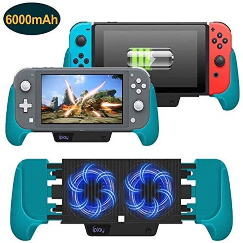 Cooling Charging Grip Nintendo Switch Fan Charger Grip Foldable