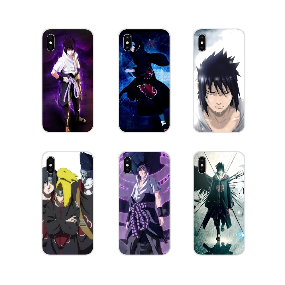Аксессуары чехлы для телефонов Itachi и Sasuke Xiao mi 4 5 5S 6 A1 A2 5X6X8 9 Lite SE Pro Max x 2 3