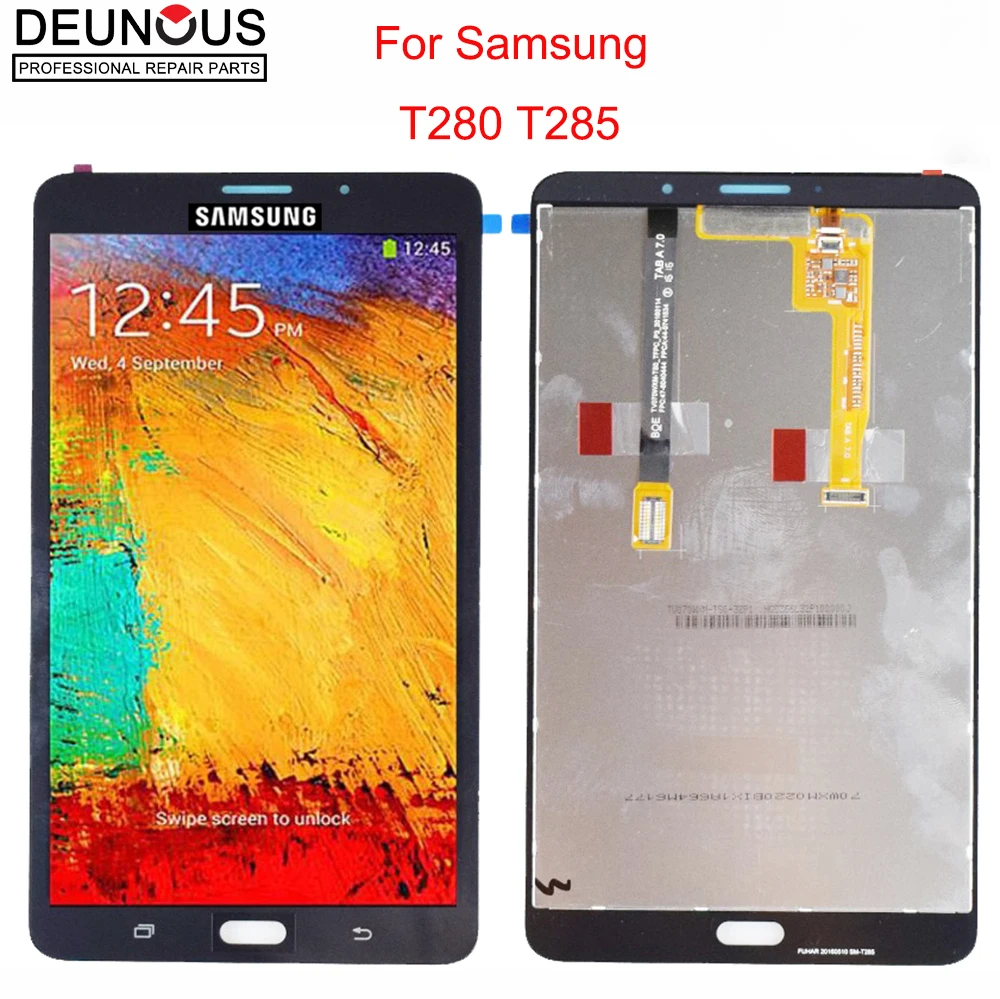 Pаспродажа Новинка для samsung Galaxy Tab A 7,0 T280 T285 ЖК дисплей монитор + сенсорная панель экран стекло дигитайзер сборка Замена FreeSIP