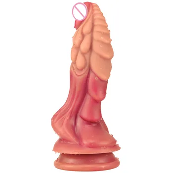 Colorful Monster Dildo Anal Sex Toy For Women Men Masturbators Big Butt Plug Tentacle Fantasy Dildo Faloimetor For Women Sextoys 6