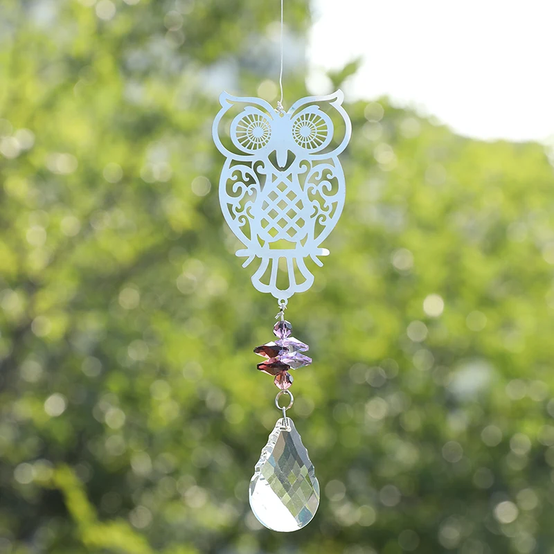H& D 9 стилей хрустальные призмы Suncatcher Радуга производитель окна висячие орнамент сувенир Рождественский подарок дома Свадебные украшения