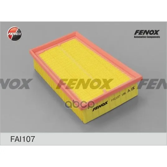 Фильтр Воздушный Nissan Qashqai 07- 1.6, 2.0, X-Trail(T31) 07- 2.0 Fai107 FENOX арт. FAI107