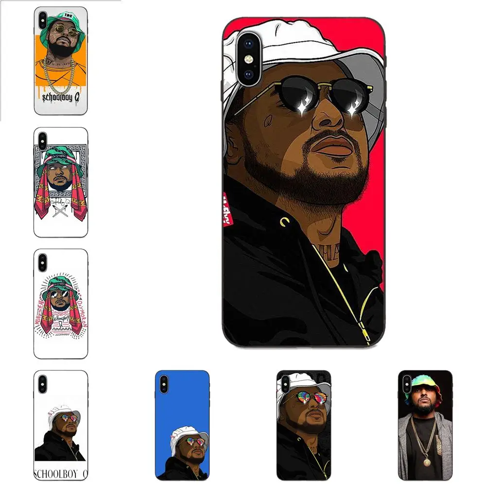 Мягкие чехлы для мобильных телефонов в стиле хип-хоп Schoolboy Q гибкие Xiaomi Redmi Note 3 3S 4 4A