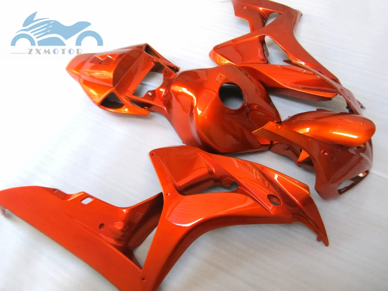 Обновите свой Комплект обтекателя впрыска, пригодный для Honda CBR1000RR 2006 2007 CBR 1000RR 06 07 Оранжевый Пластиковый обтекатель комплекты кузова XY63