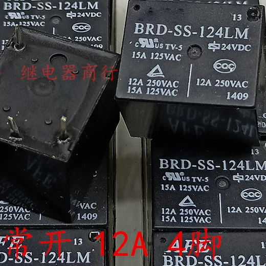 New 2PCS/LOT BRD SS 124LM 24VDC 12A/15A 24V 4PIN |Relays| - AliExpress
