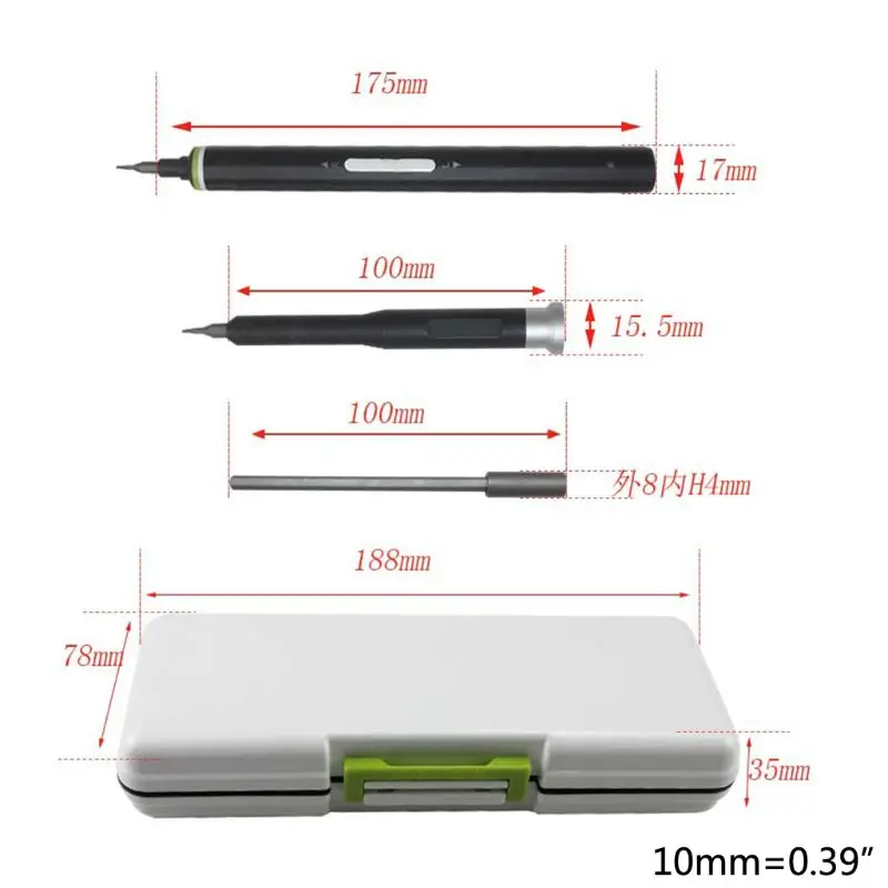 

Home Multifunction Rechargeable Electric Mini Screwdriver Set High Voltage Tools 72XD