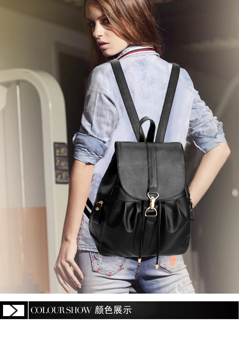 Женские рюкзаки из натуральной кожи, новые модные Молодежные рюкзаки для девочек-подростков, женская школьная сумка через плечо, рюкзак