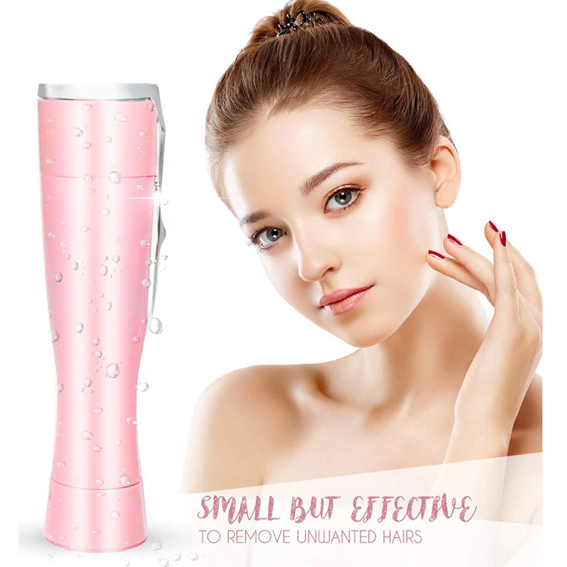 Мини USB Перезаряжаемый электрический эпилятор для лица удаление волос на теле