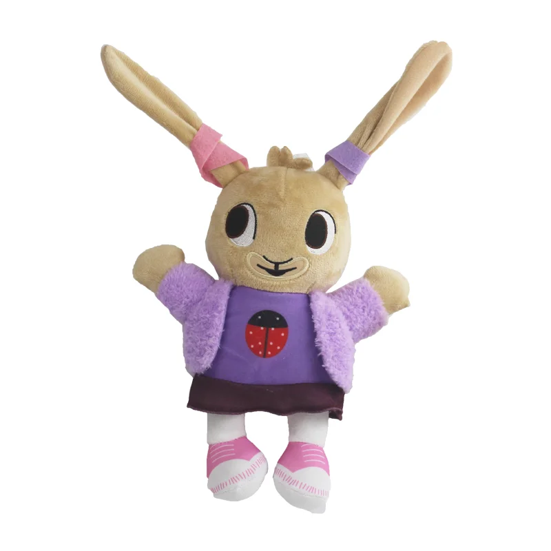 5 шт./лот, Bing Bunny Friends, плюшевая игрушка, кукла, кролик, Сула, слон, флоп, плюшевая игрушка, мягкие игрушки для детей, подарки для детей