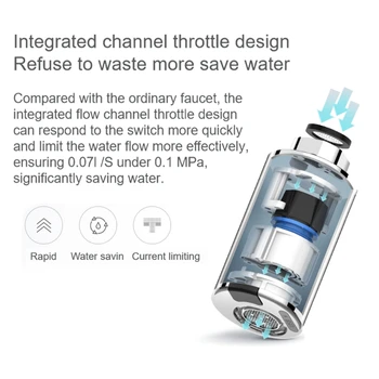 ใหม่อัจฉริยะแบบสัมผัสก๊อกน้ำเซ็นเซอร์อินฟราเรดอะแดปเตอร์อ่างล้างจานประหยัดพลังงานอัตโนมัติก๊อกน้ำหัวฉีดอะแดปเตอร์สำหรับห้องครัวห้องน้ำ 2