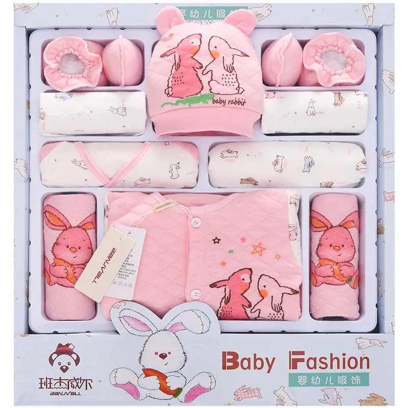 

PCS Newborn Baby Clothes Set Carton Set with Gift Bag
