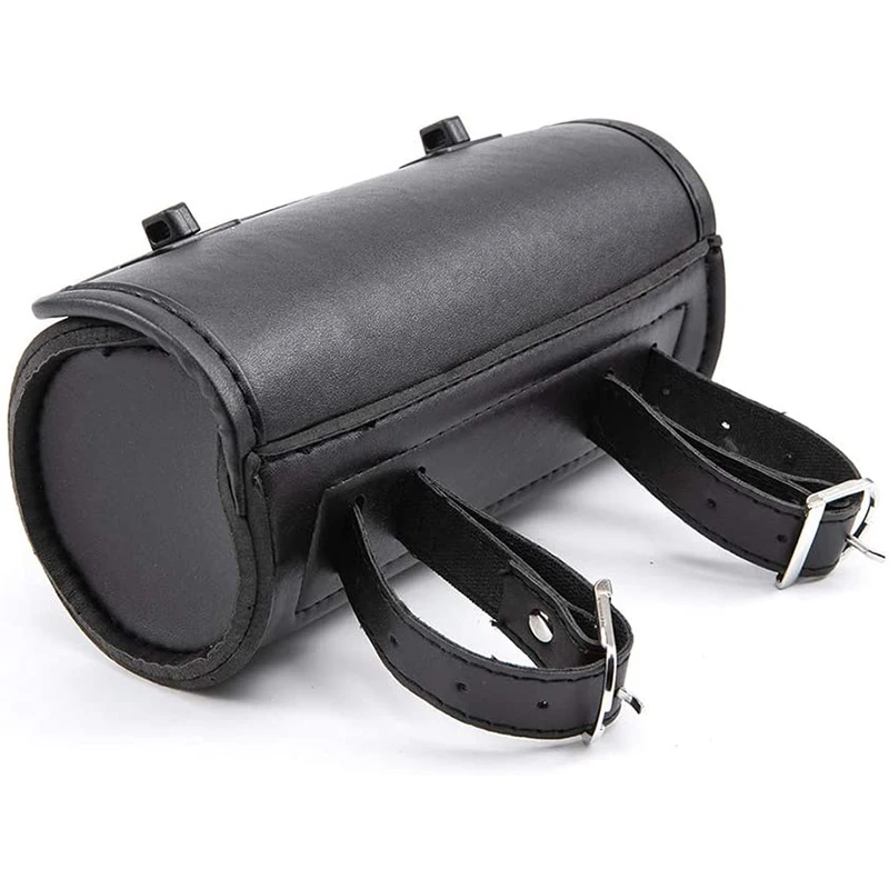 Other Motorcycle Accessories Motorcycle Fork Bag PU Leather Handlebar