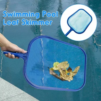 

Swimming Pool Leaf Skimmer Cleaning Net Garbage Spa Cleaning Leaves Rake Mesh Tool Salvage Net Mesh Pool Skimmer Leaf Catcher