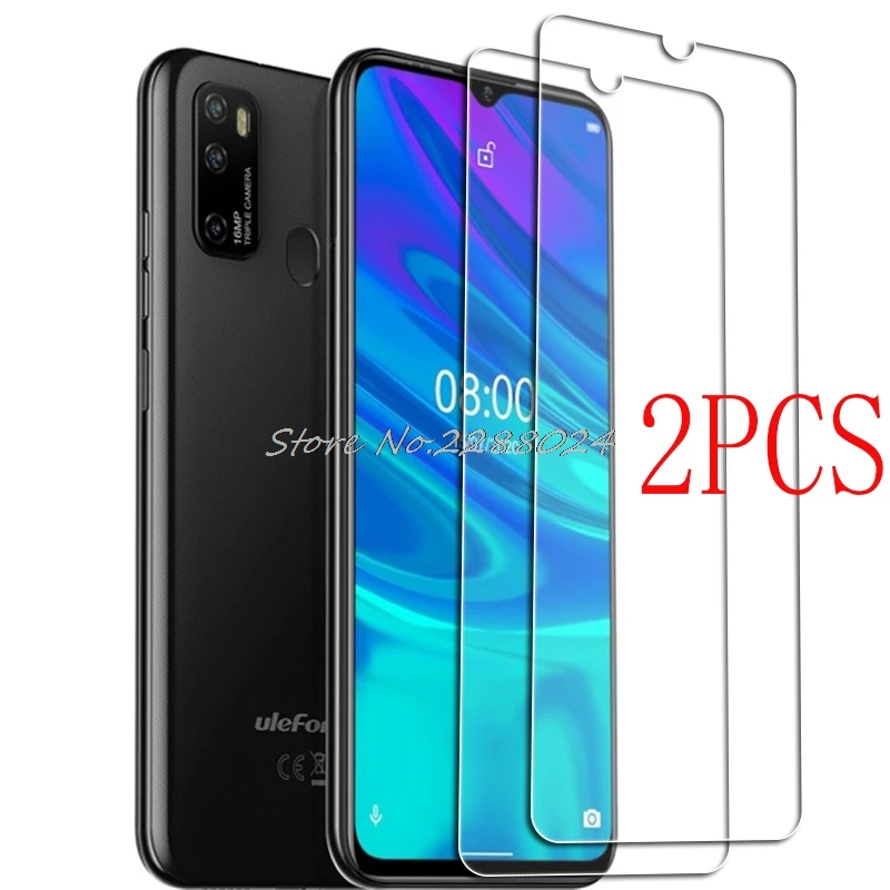 

2PCS FOR Ulefone Note 9P Tempered Glass Protective on Ulefone Note9P Screen Protector Glass Film Cover