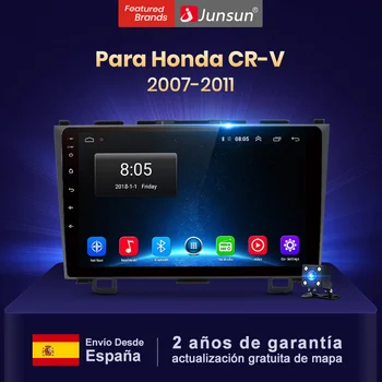 

Junsun V1 pro 4G+64G CarPlay Android 9.0 DSP For Honda CRV CR-V 3 2007-2011 Car Radio Multimedia Video Player Navigation GPS