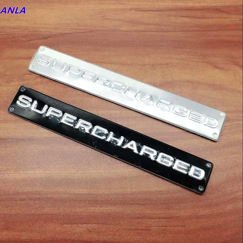 Aluminum Supercharged car stickers Badge emblem Tail styling for Range Rover Evoque Respect Creation Edition | Автомобили и