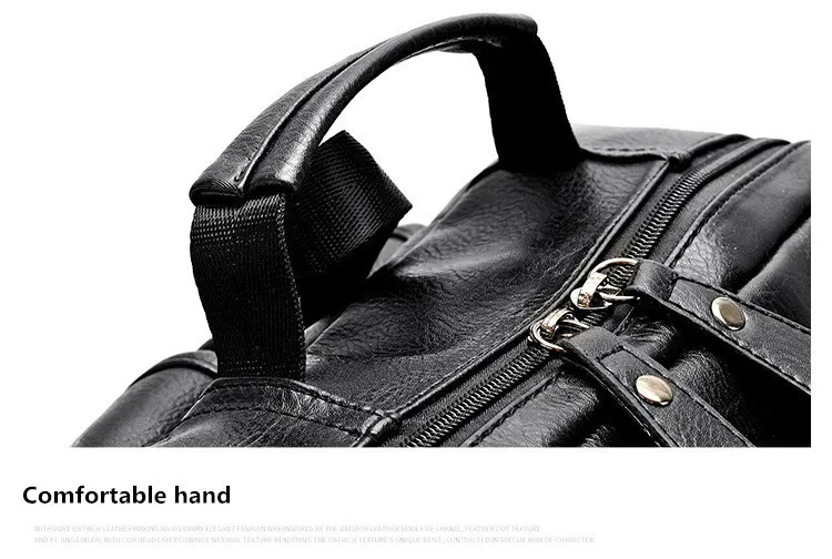 Лидер продаж! Женский модный мужской рюкзак для путешествий рюкзак Mochilas школьная мужская кожаная деловая сумка большая дорожная сумка для ноутбука