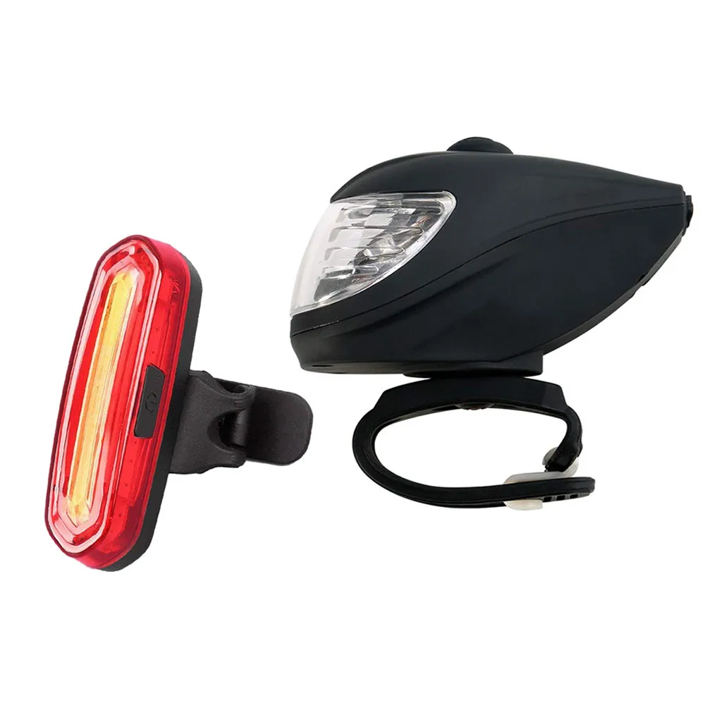 Clearance LED Bicycle rear Front Light Set Waterproof Lamp USB Rechargeable Bike Bright Lights Cycling Bike accessories Luz de bicicleta 1