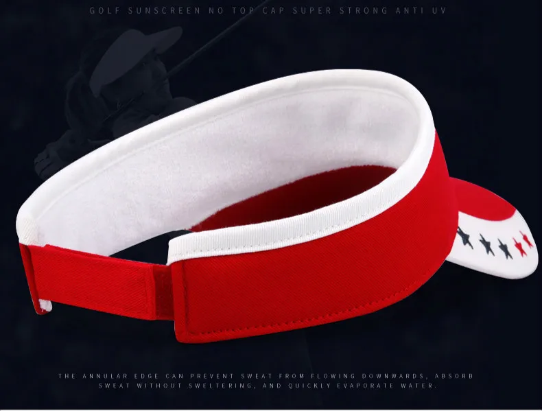 PGM Golf cap Женская безголовая проницаемая шапка утолщенный пояс для пота солнцезащитный крем для женщин MZ020