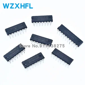 10PCS SN74HC595N DIP16 DIP 74HC595N 74HC595 DIP-16 SN74HC257N 74HC257 SN74HC393N 74HC393 SN74HC590AN 74HC590 SN74HC590N 74HC590N