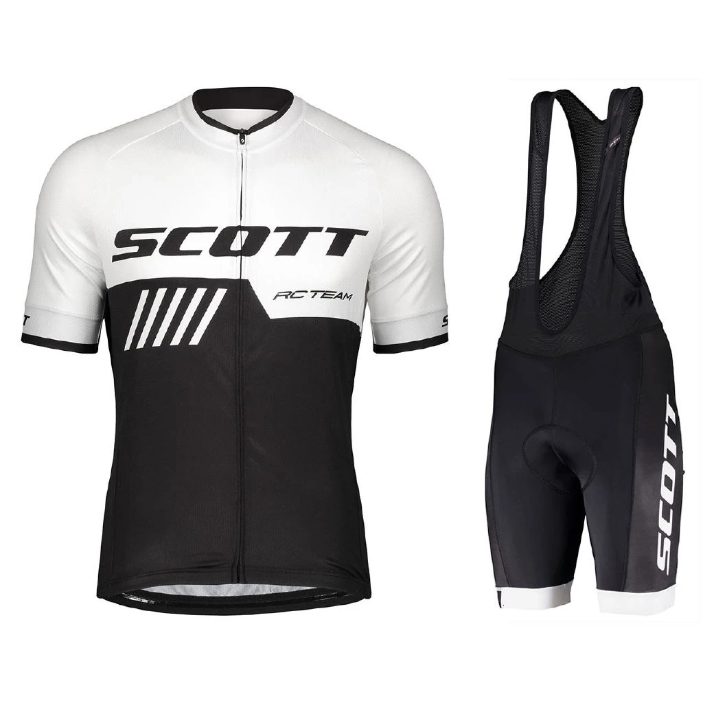 Scott Camiseta de ciclismo para hombre, ropa de manga corta para ciclismo de montaña o carretera, pantalones cortos acolchados de Gel 9D, nueva de ciclismo| - AliExpress